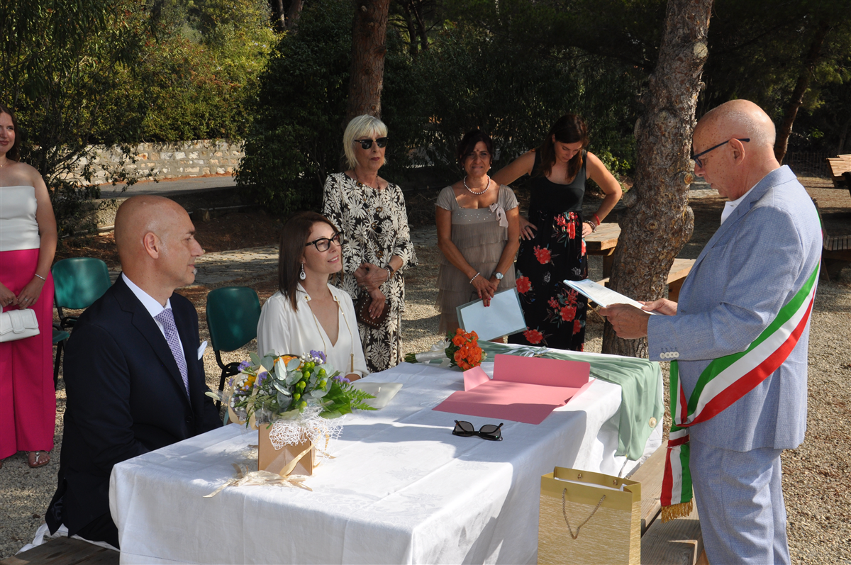 Matrimonio al Parco del Benessere "G.F. Novaro"
